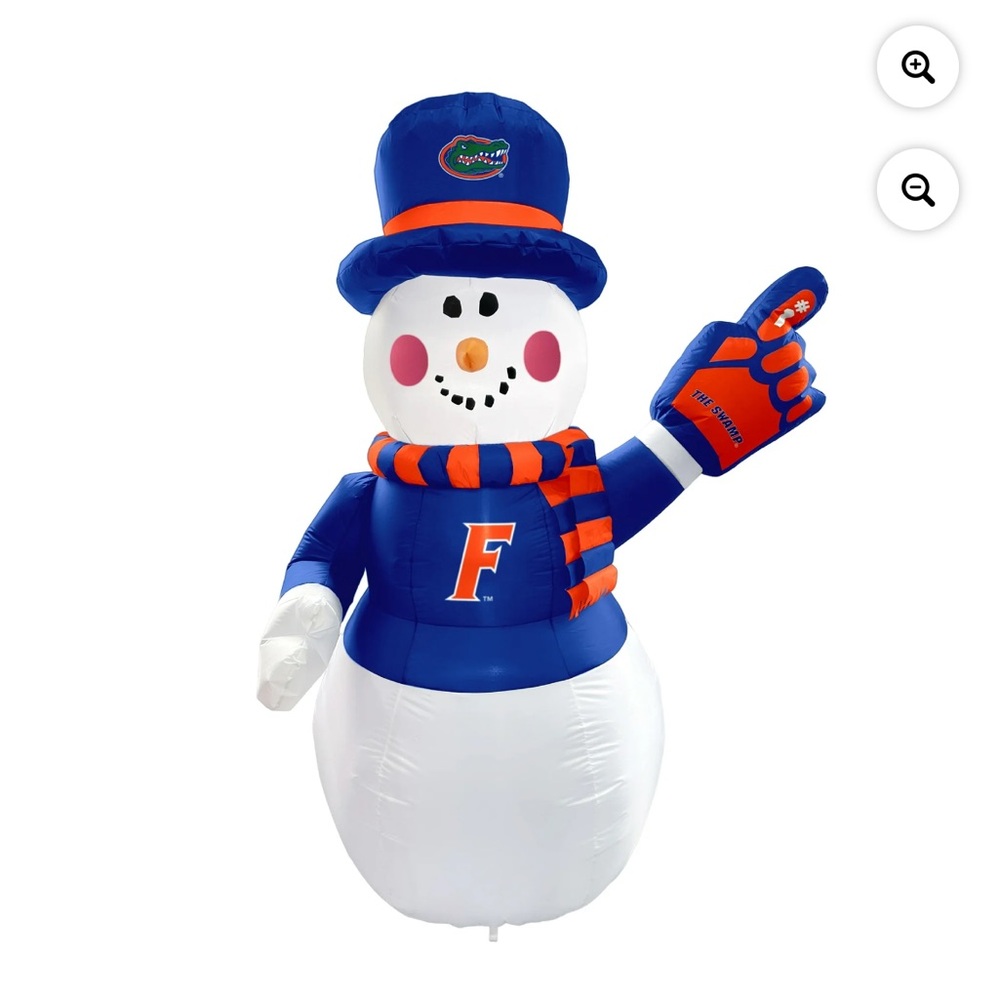 University of Florida UF Gators 7’ Inflatable Snowman